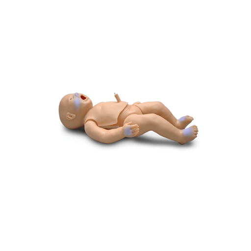 (COVID-19 SKILL TRAINER) PEDI Blue Newborn-Newborn CPR Patient Simulator with SmartSkin & OMNI